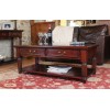 La Roque Mahogany Furniture Coffee Table With Drawers IMR08A